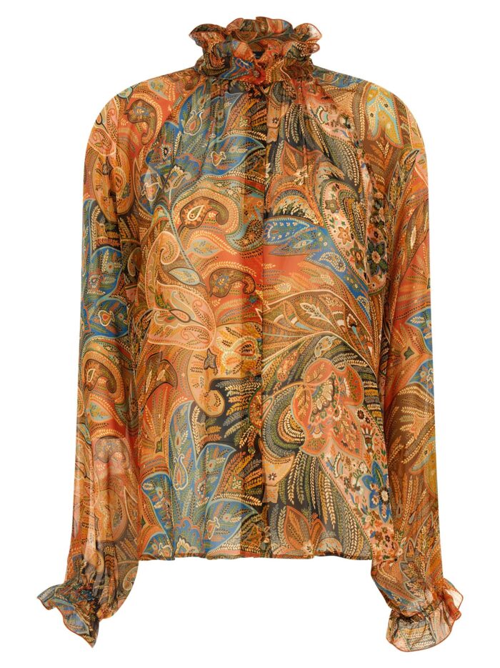 etro chiffon shirt Etro Chiffon Shirt