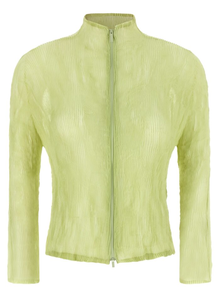 issey miyake 'chiffon twist 1' cardigan ISSEY MIYAKE 'Chiffon Twist 1' Cardigan