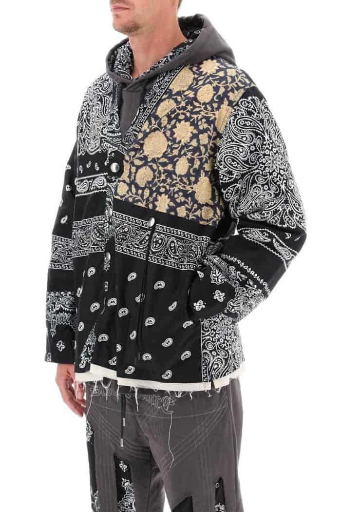 Children Of The Discordance Concho Patchwork Overshirt