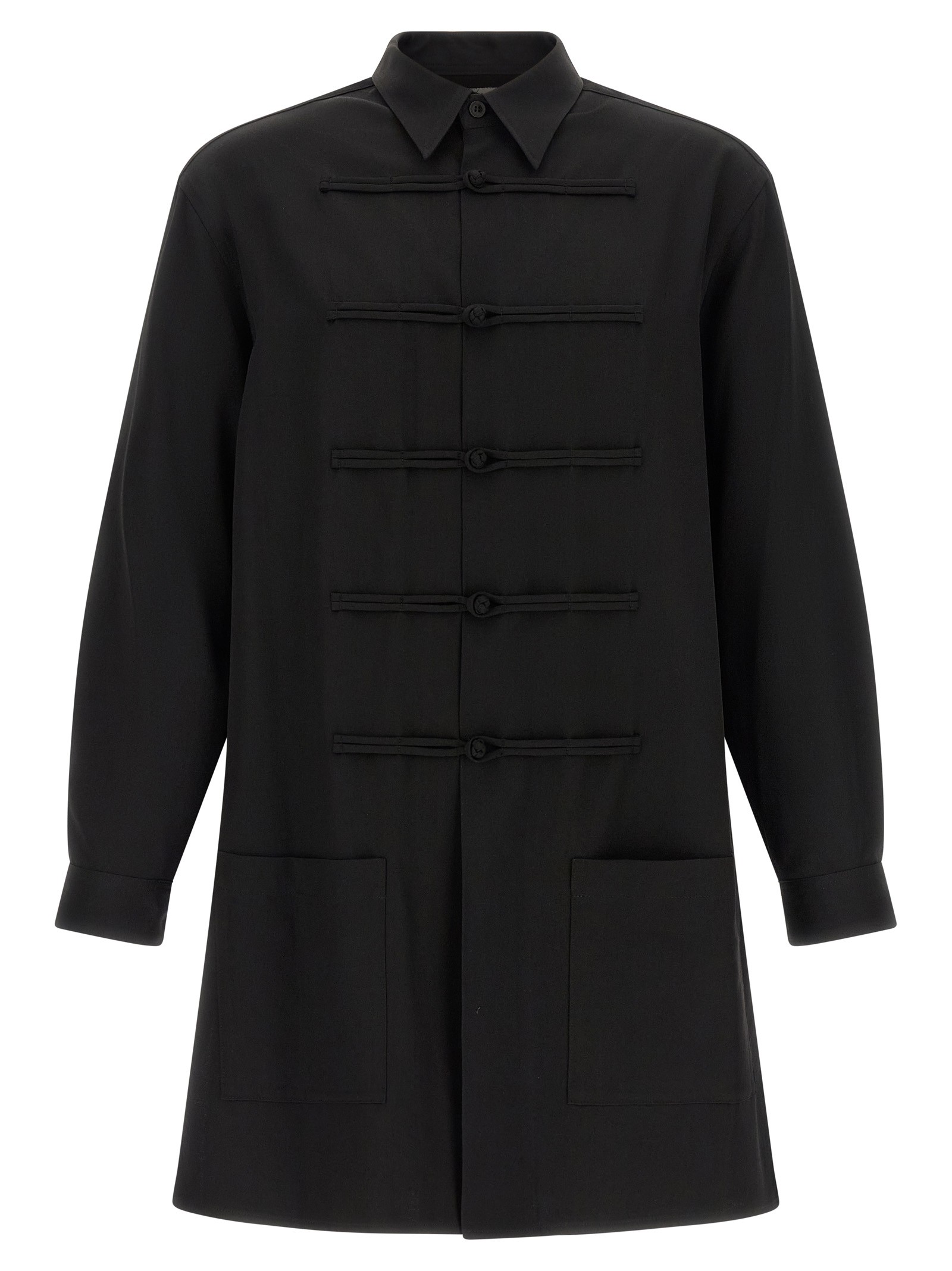 YOHJI YAMAMOTO 'China Button' Shirt