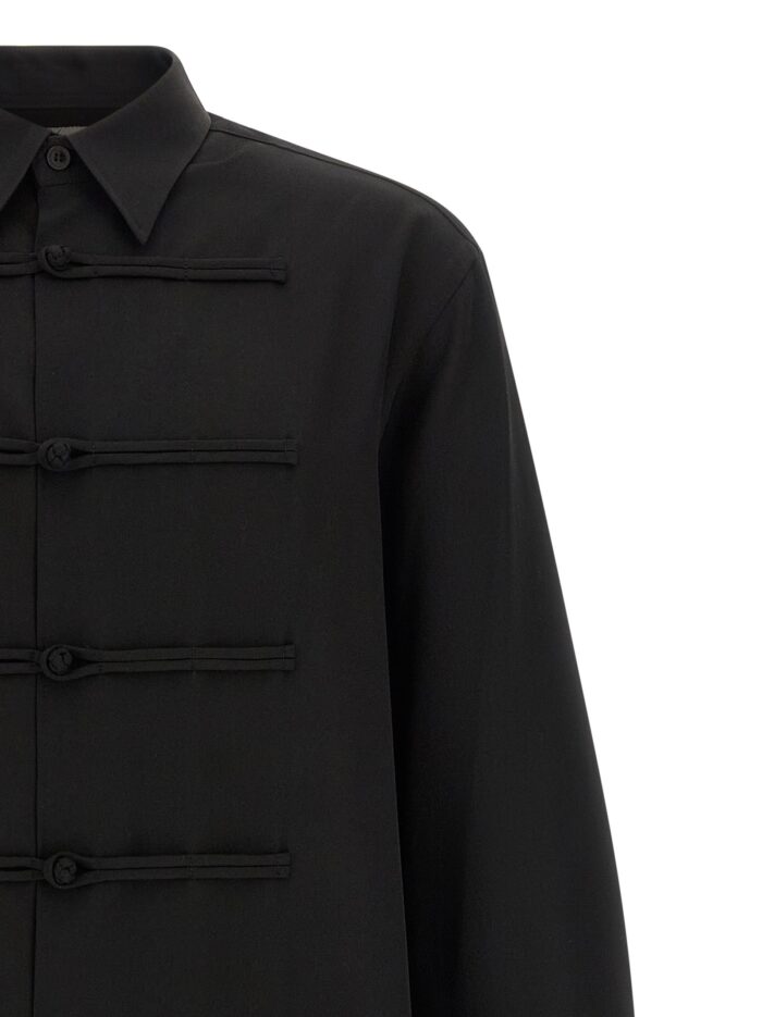 YOHJI YAMAMOTO 'China Button' Shirt