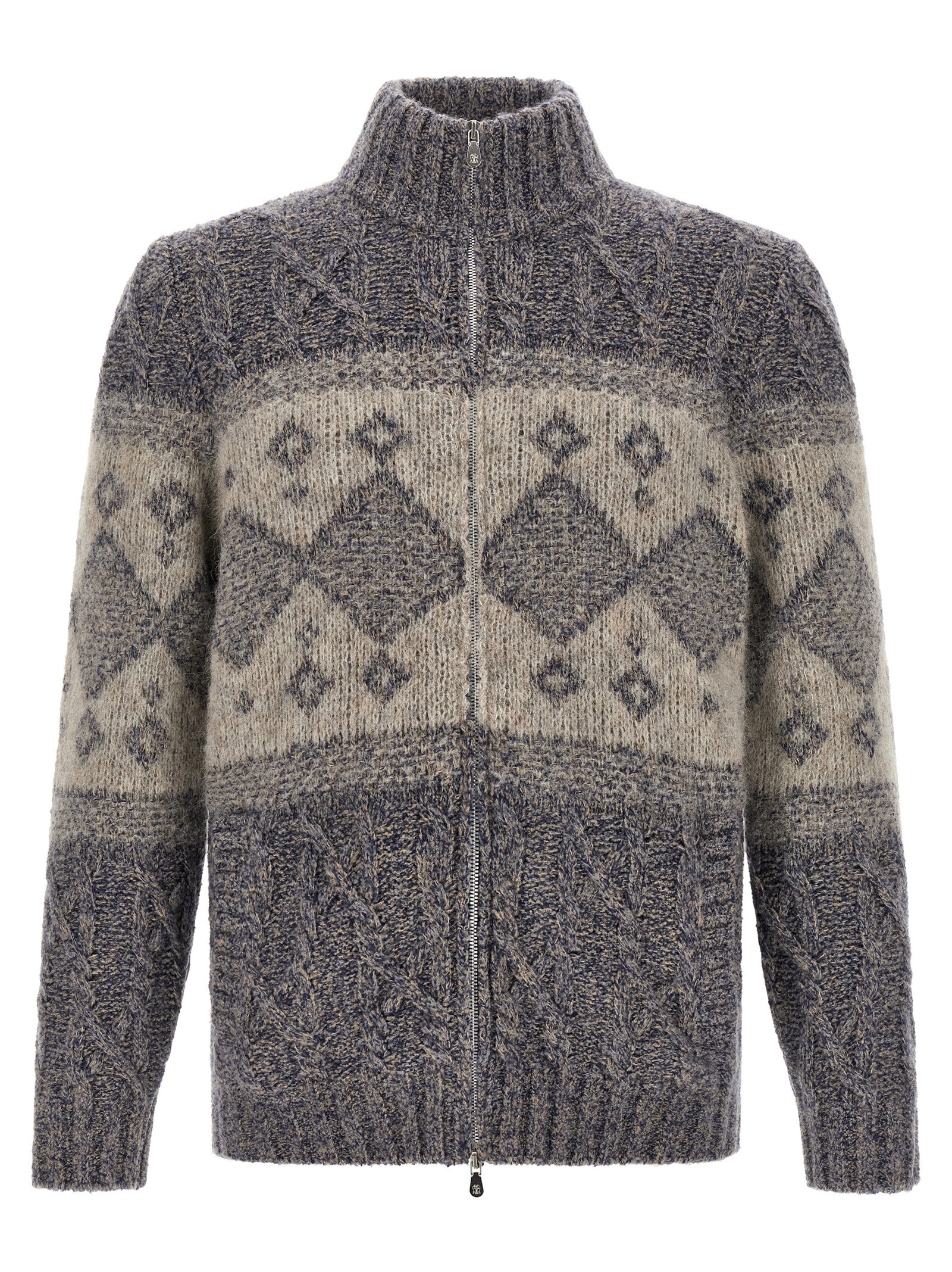 Brunello Cucinelli Chiné Yarn Cardigan