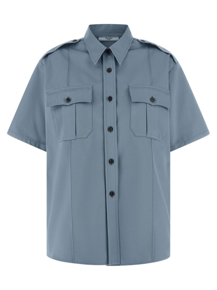 prada chinoshirt PRADA Chinoshirt