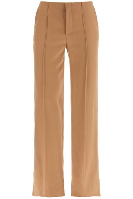 CHLOE' Asymmetric Hem Pants With Seven