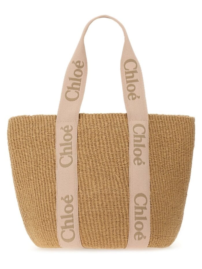 CHLOÉ BASKET BAG "WOODY" LARGE
