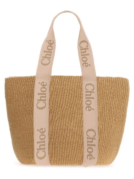 CHLOÉ BASKET BAG "WOODY" LARGE