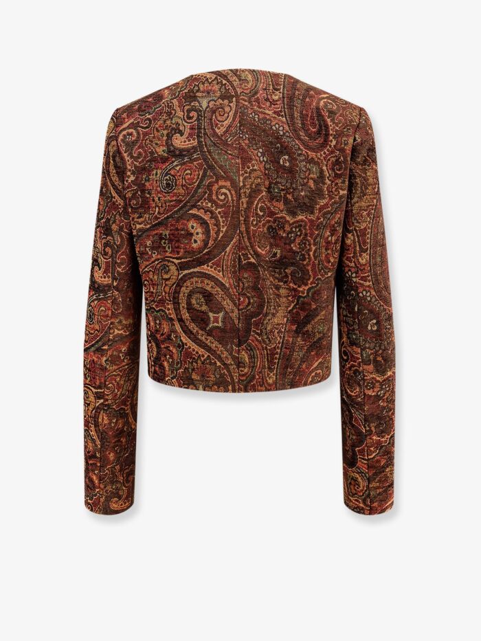 CHLOE' Blazer With Multicolor Pattern