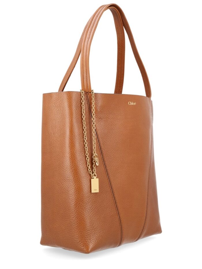 CHLOÉ BORSA TOTE "CHOLÉ SPIN" MEDIUM