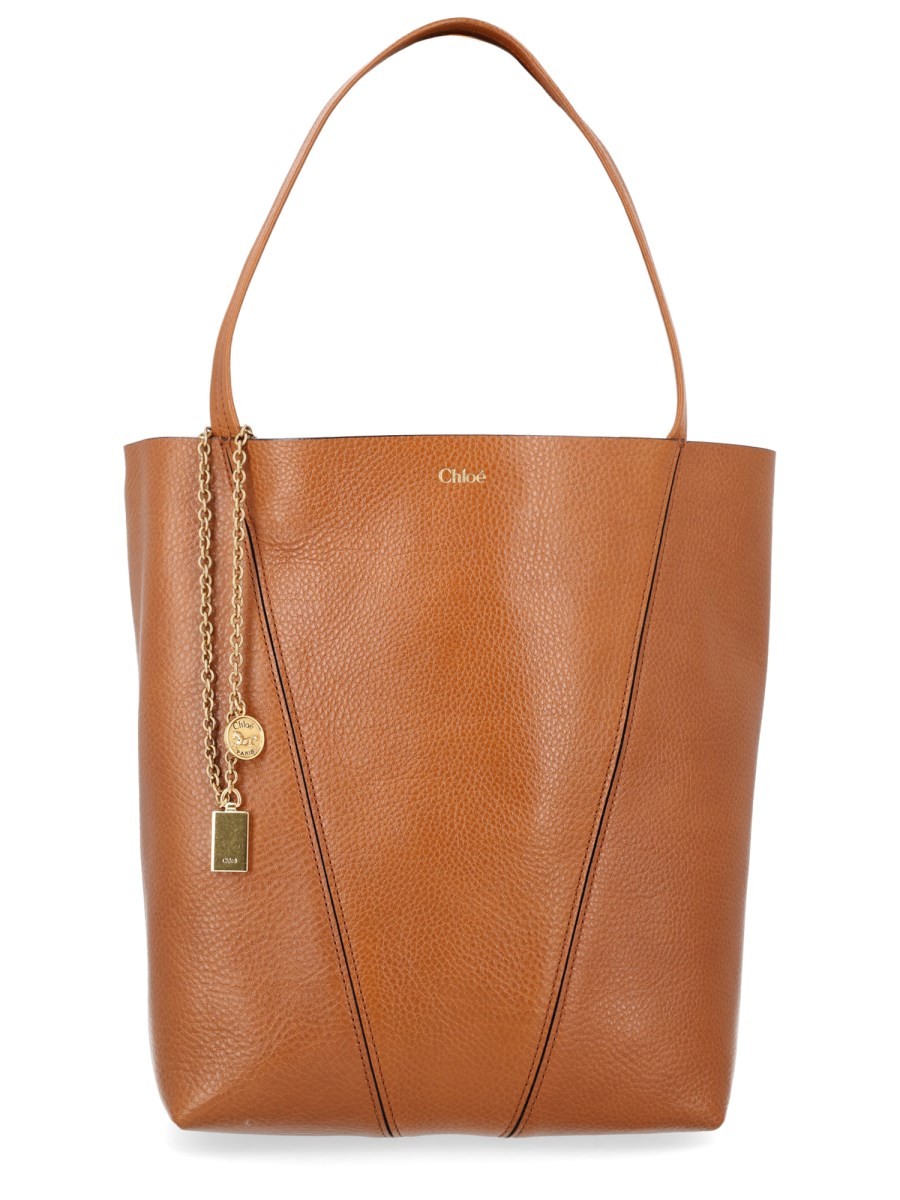 CHLOÉ BORSA TOTE "CHOLÉ SPIN" MEDIUM