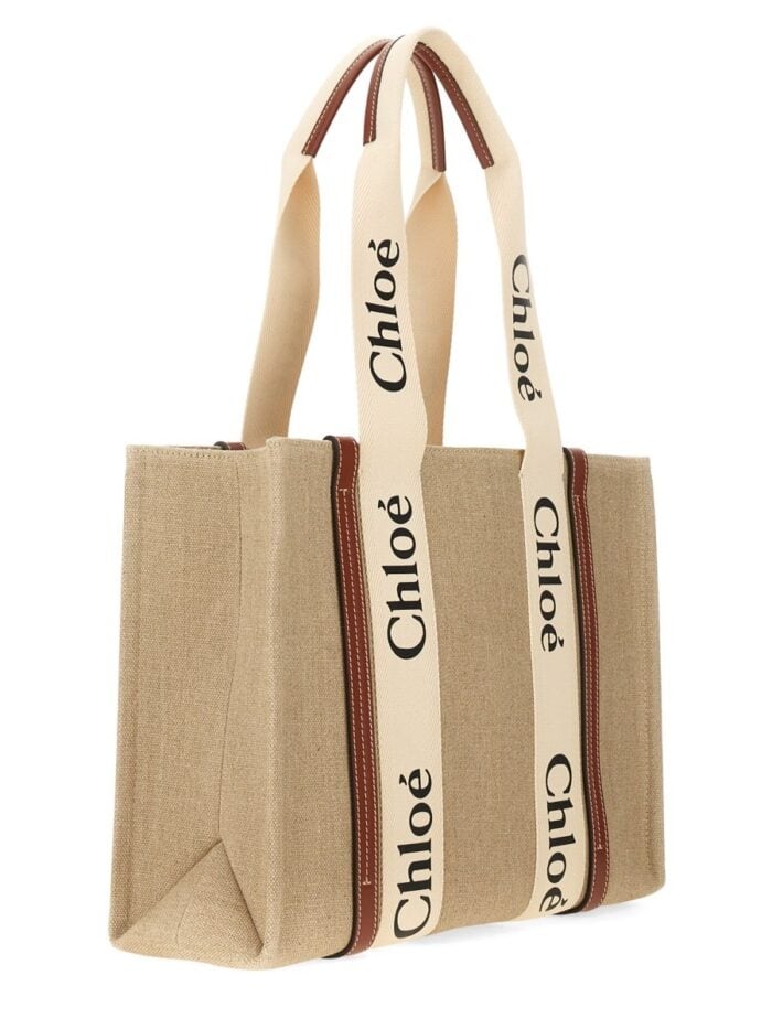 CHLOE' BORSA TOTE "WOODY"