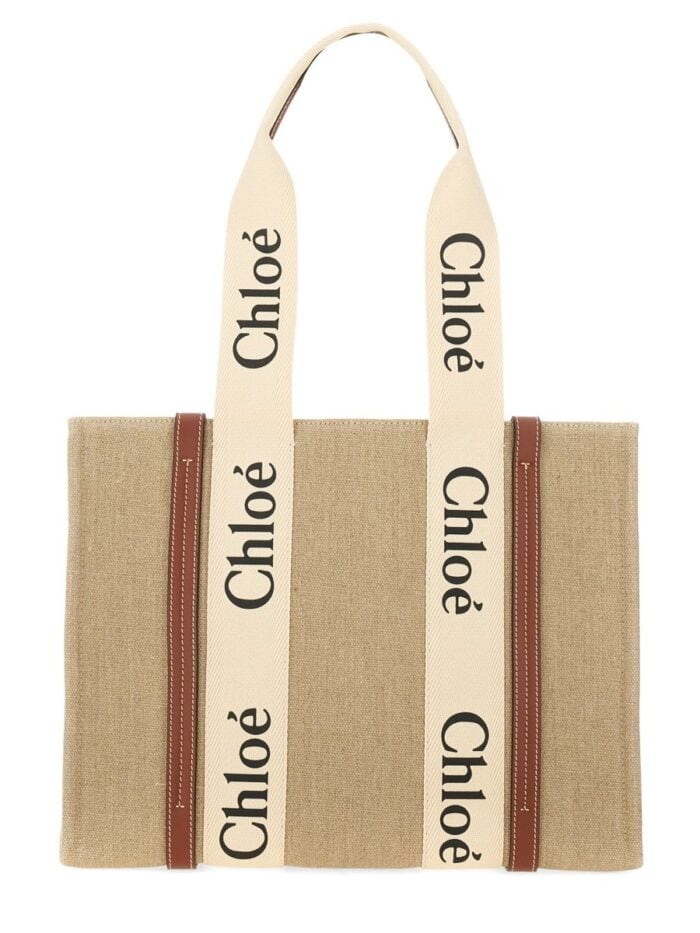 CHLOE' BORSA TOTE "WOODY"