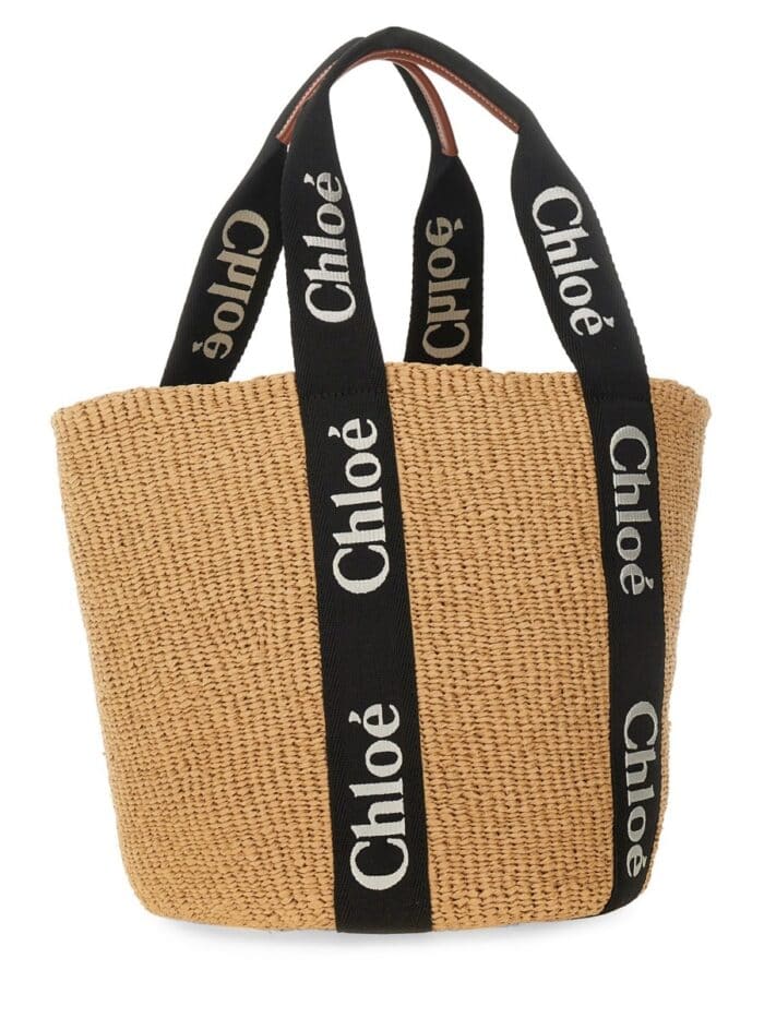 CHLOÉ BORSA "WOODY" LARGE