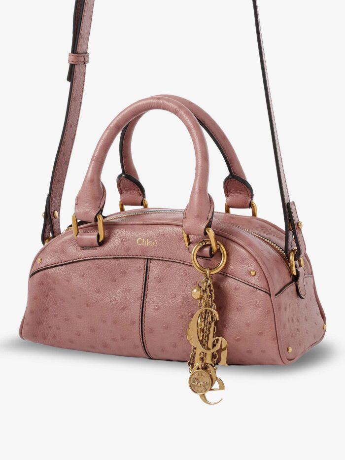 CHLOE' Bowling Leather Crossbody Bag