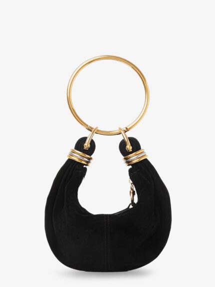 CHLOE' Bracelet Suede Crossbody Bag