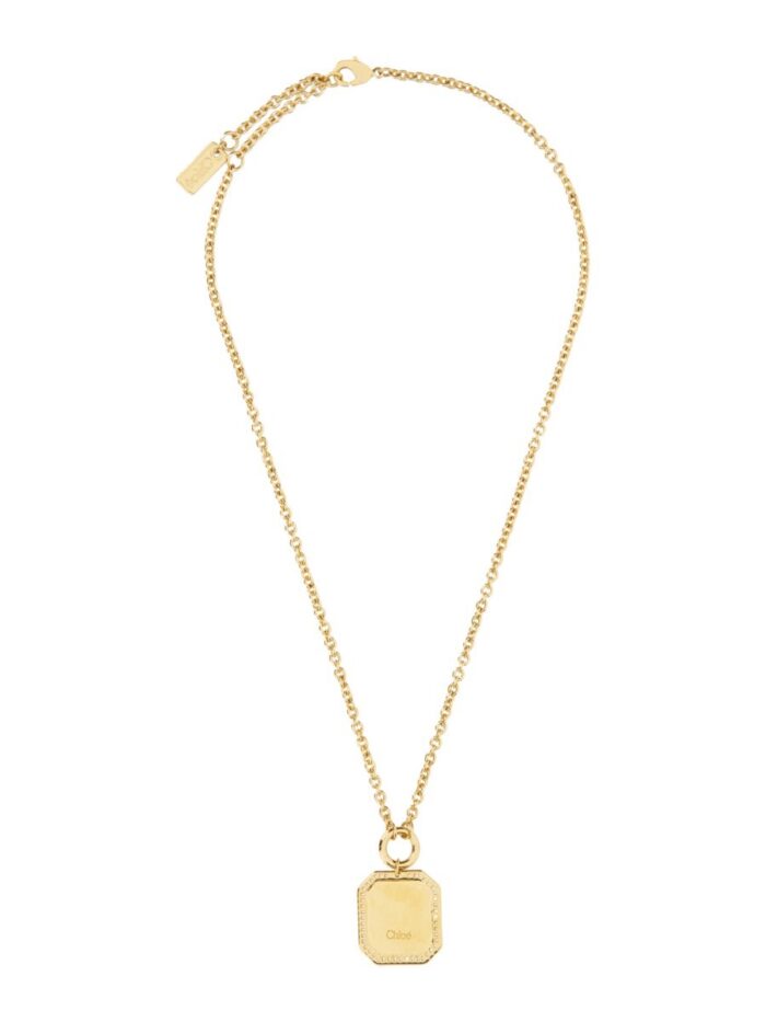 CHLOE' BRASS NECKLACE