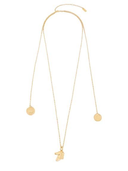 CHLOE' BRASS NECKLACE
