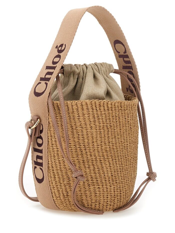 CHLOE' BUCKET BAG "WOODY" SMALL
