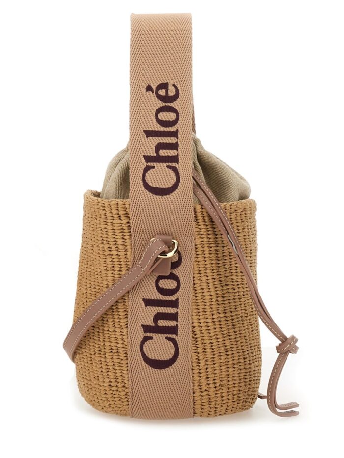 CHLOE' BUCKET BAG "WOODY" SMALL