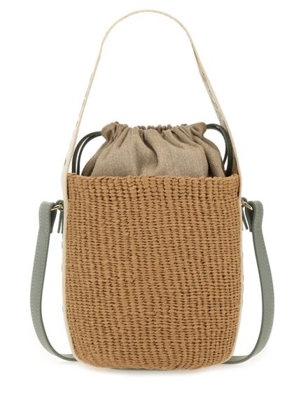 CHLOÉ BUCKET BAG "WOODY" SMALL
