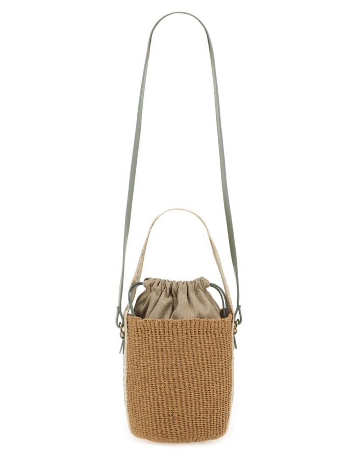 chloÉ bucket bag "woody" small CHLOÉ BUCKET BAG "WOODY" SMALL