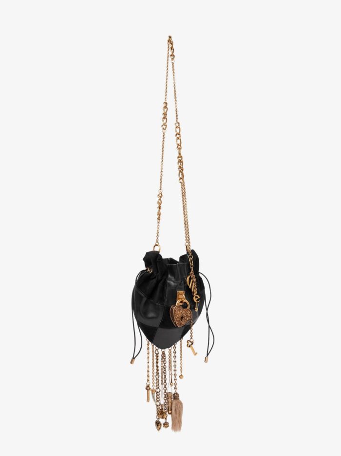 CHLOE' Château Treasures Leather And Suede Crossbody Bag