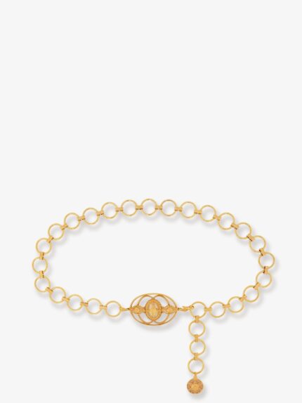 CHLOE' Chloé Amulet Brass Belt
