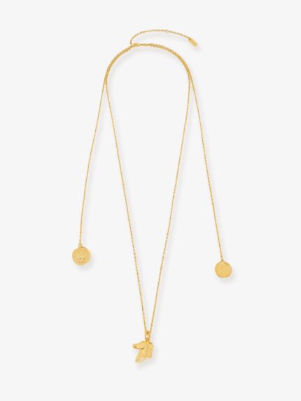 CHLOE' Chloé Charms Brass Necklace