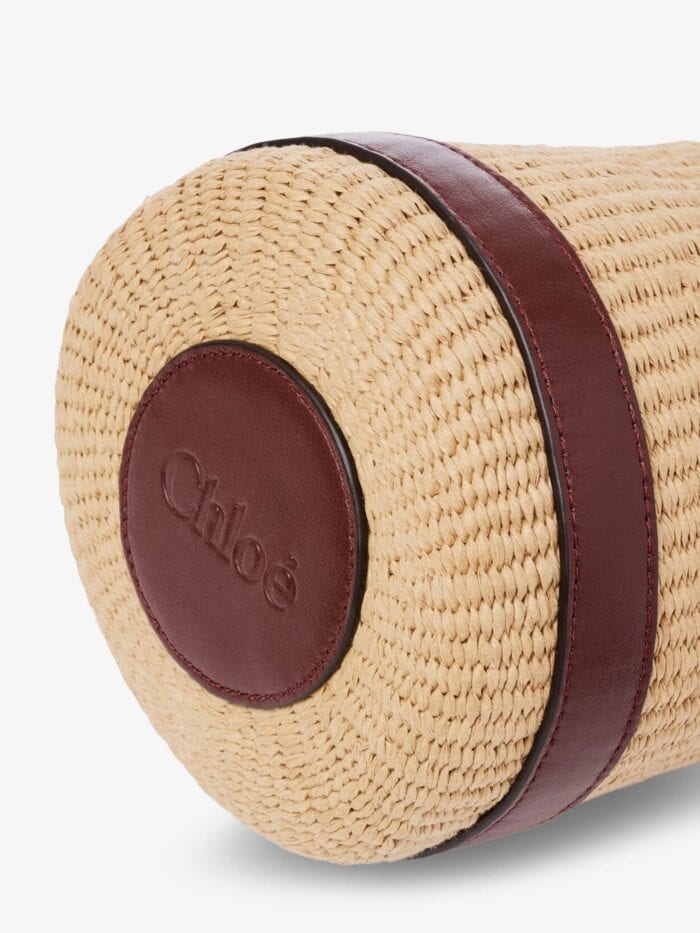 CHLOE' Chloé Charms Natural Fibers Bucket Bag