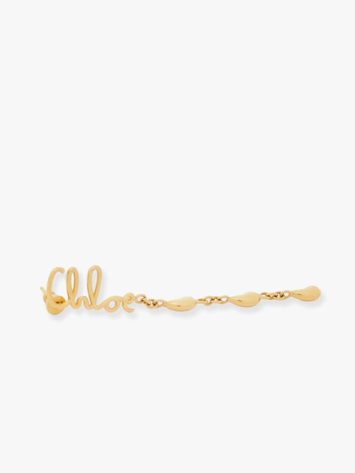 CHLOE' Chloé Iconic Brass Earrings