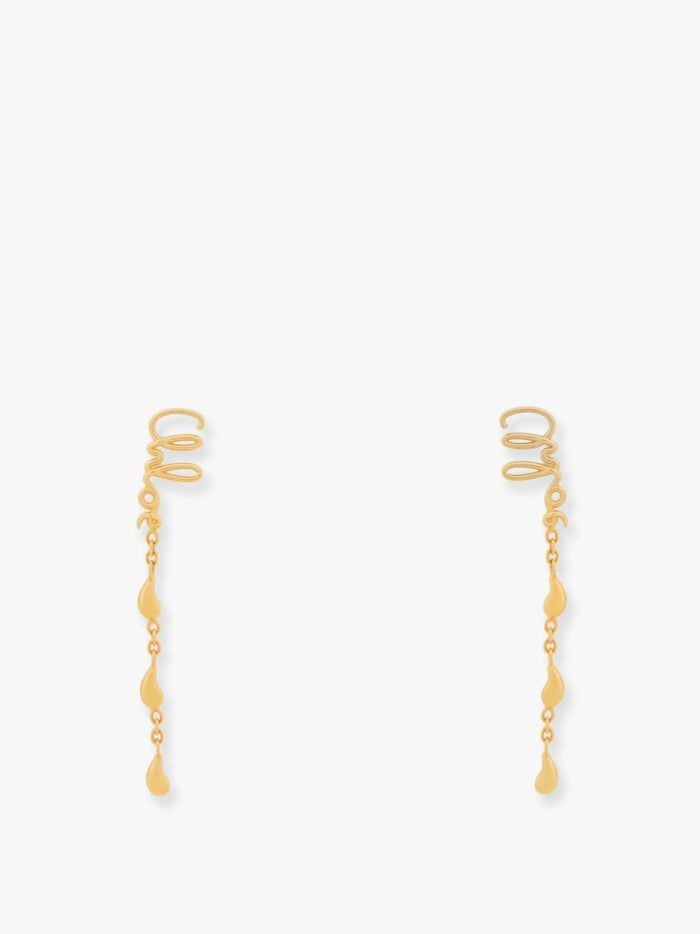 CHLOE' Chloé Iconic Brass Earrings