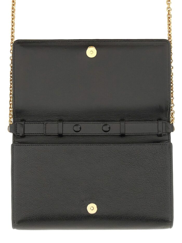chloÉ "chloÉ iconic" flap and chain wallet CHLOÉ "CHLOÉ ICONIC" FLAP AND CHAIN WALLET