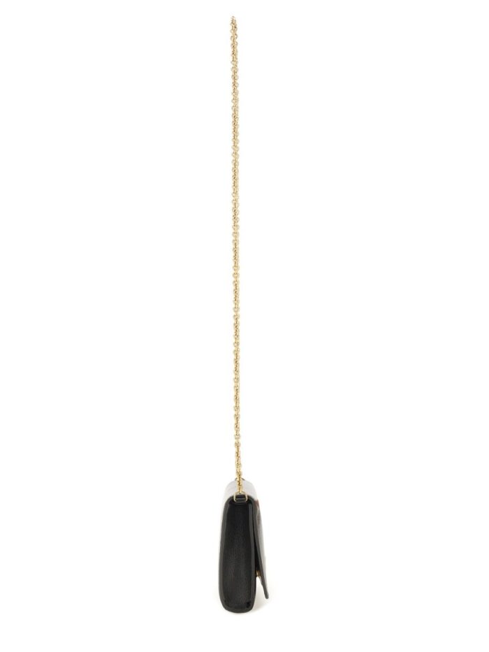 chloÉ "chloÉ iconic" flap and chain wallet CHLOÉ "CHLOÉ ICONIC" FLAP AND CHAIN WALLET