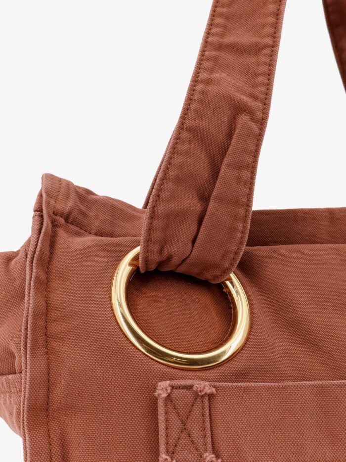 CHLOE' Chloé Plage Washed Cotton Shoulder Bag