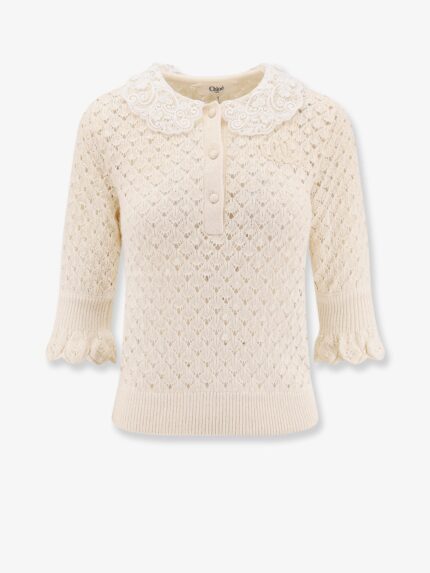 CHLOE' Cotton, Alpaca And Silk Top