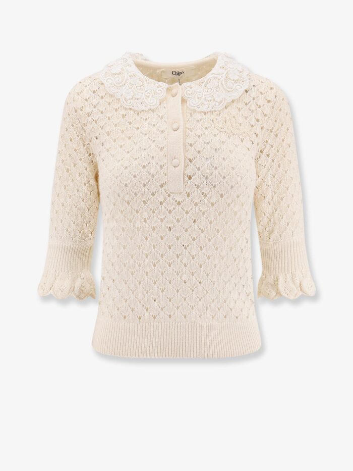 CHLOE' Cotton, Alpaca And Silk Top