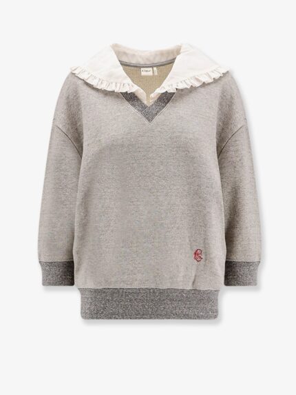CHLOE' Cotton Blend Sweater