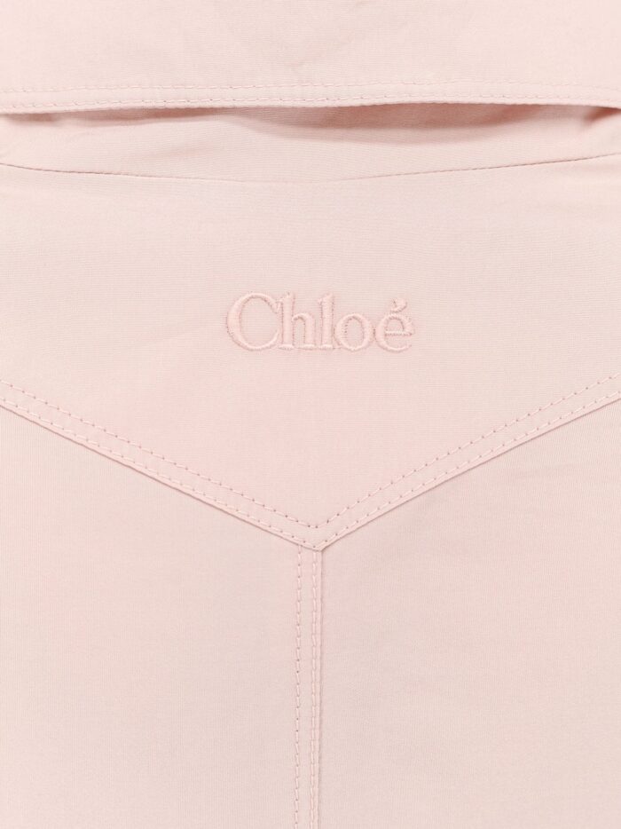CHLOE' Cotton Cape Coat