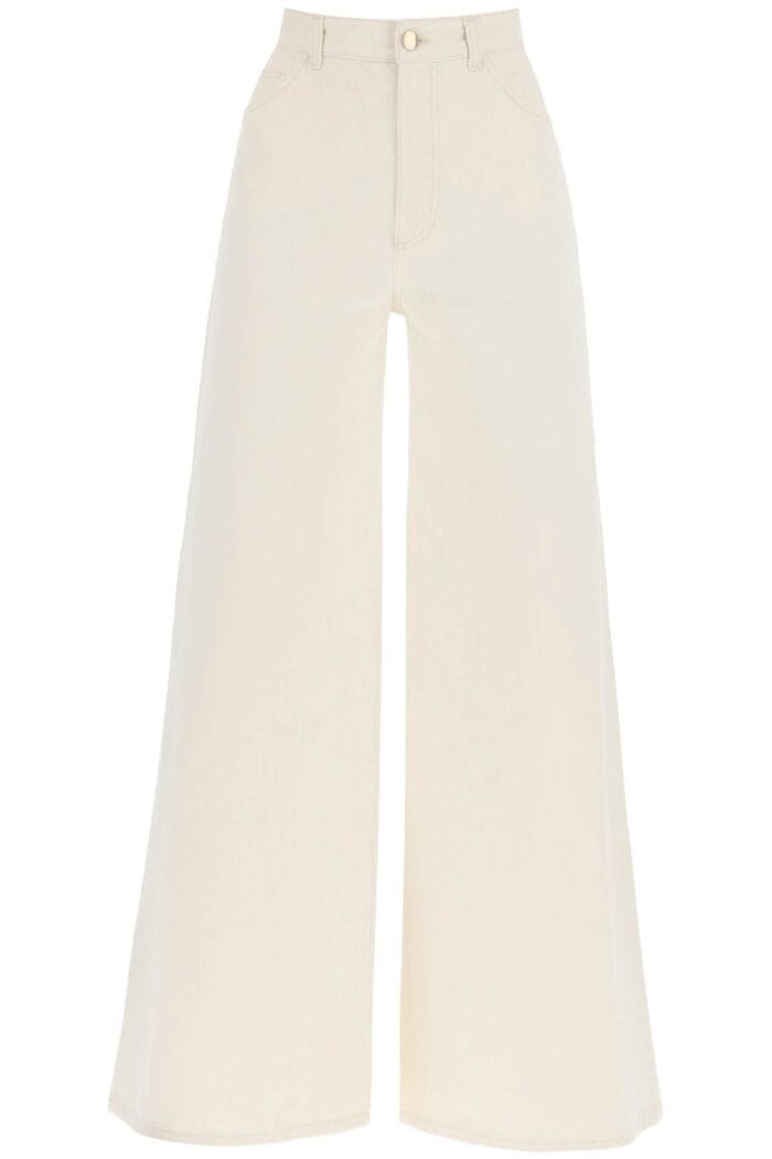 Chloe' Cotton Hemp Flare Jeans