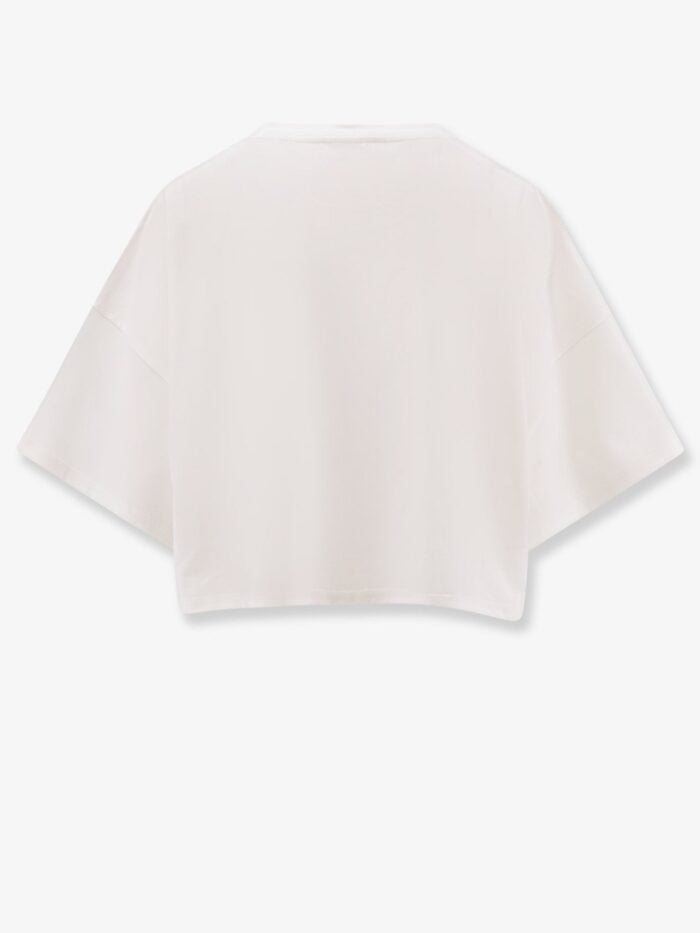 CHLOE' Cropped Cotton T-shirt
