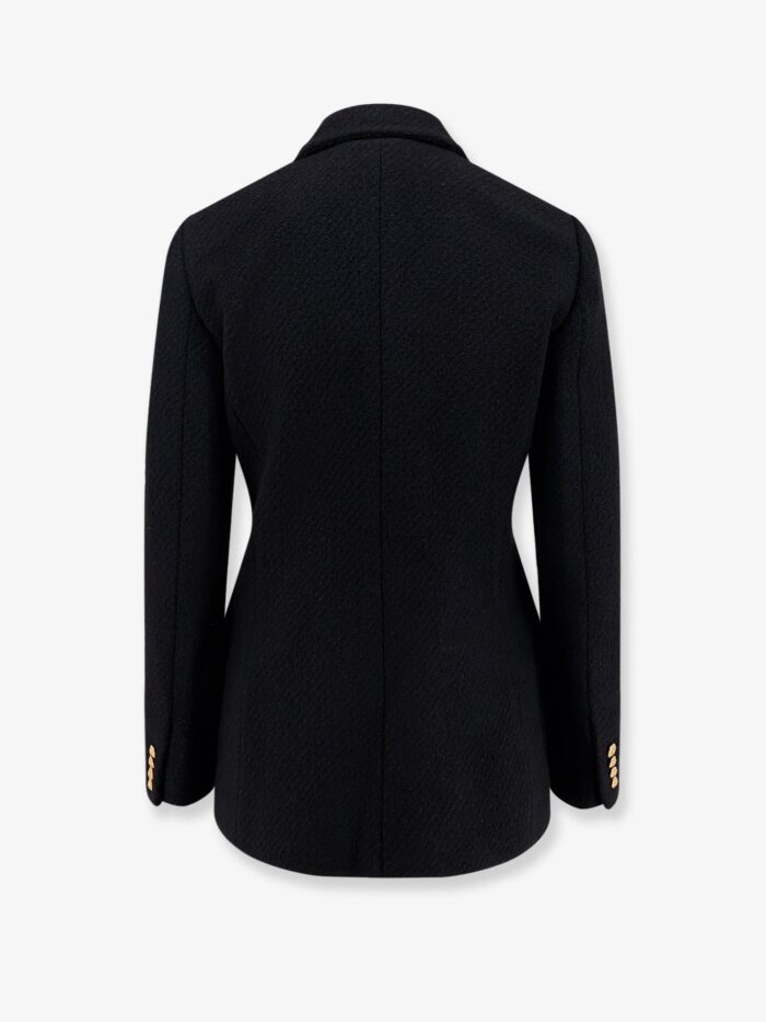 CHLOE' Double-breasted Virgin Wool Blend Blazer