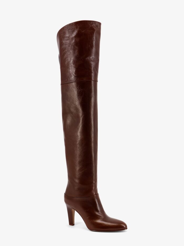CHLOE' Eve Over The Knee Leather Boots