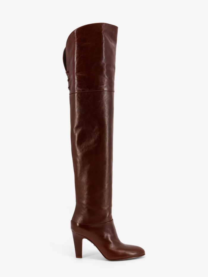 CHLOE' Eve Over The Knee Leather Boots