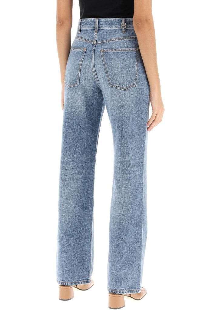 CHLOE' Falabella Chain Flared Jeans