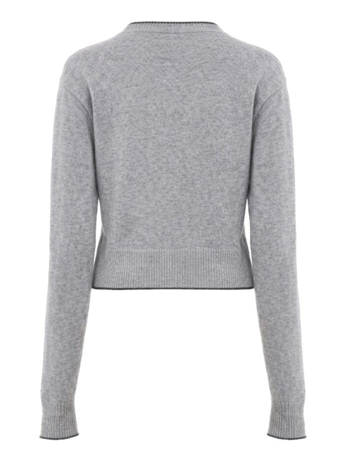 CHLOÉ FITTED CARDIGAN WITH LOGO