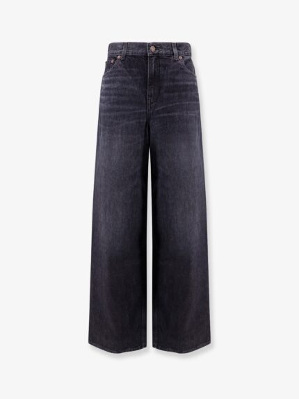 CHLOE' Jeans With Iconic Leather Logo Tag