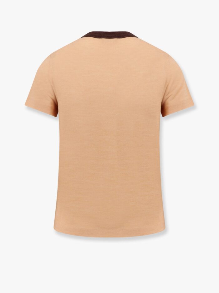 CHLOE' Jersey T-shirt With A Large Portrait Print And Chloé Logo