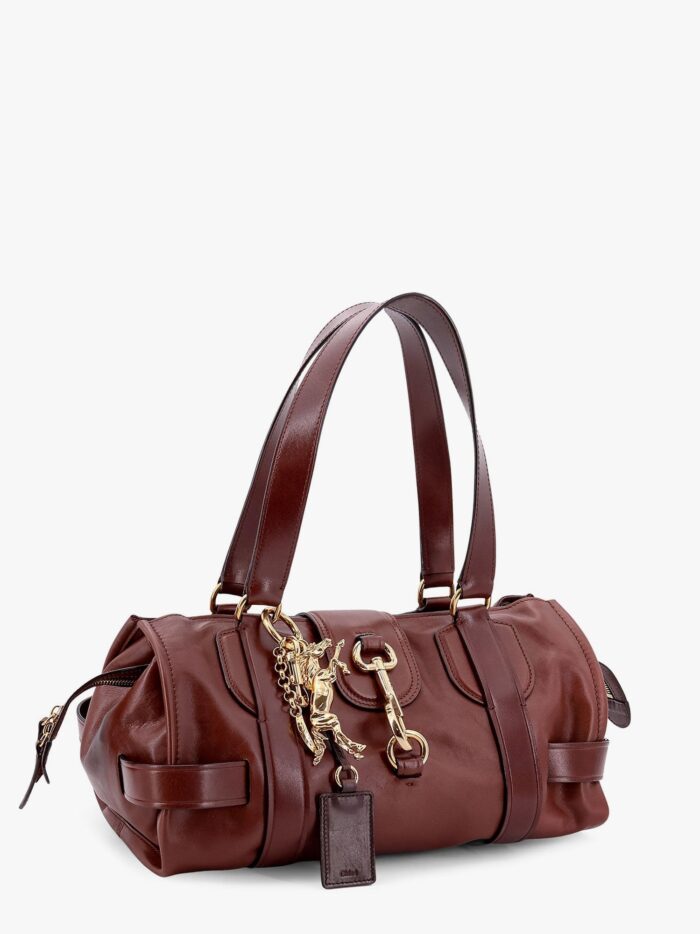 CHLOE' Kerala 25 Leather Handbag With Maxi Hook On The Front