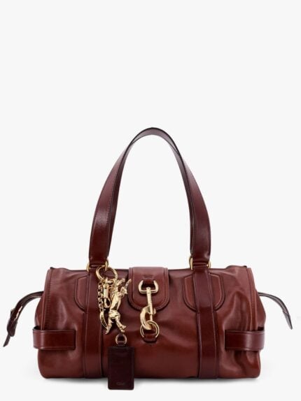 CHLOE' Kerala 25 Leather Handbag With Maxi Hook On The Front