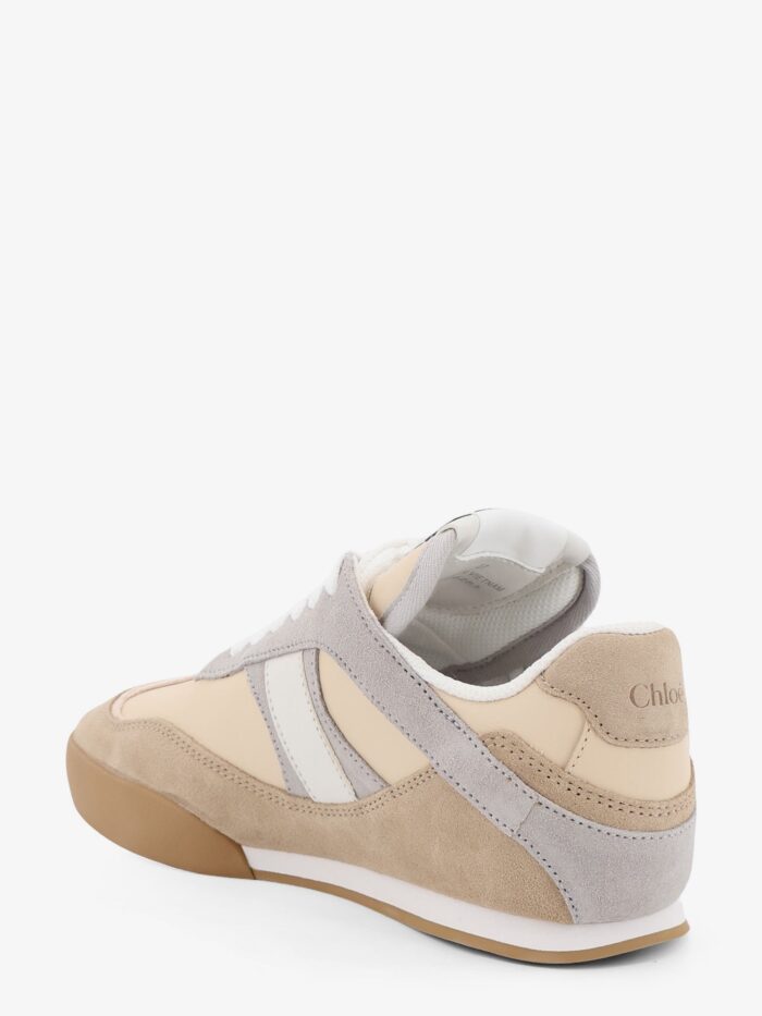 CHLOE' Kick Suede Sneakers With Contrasting Inserts
