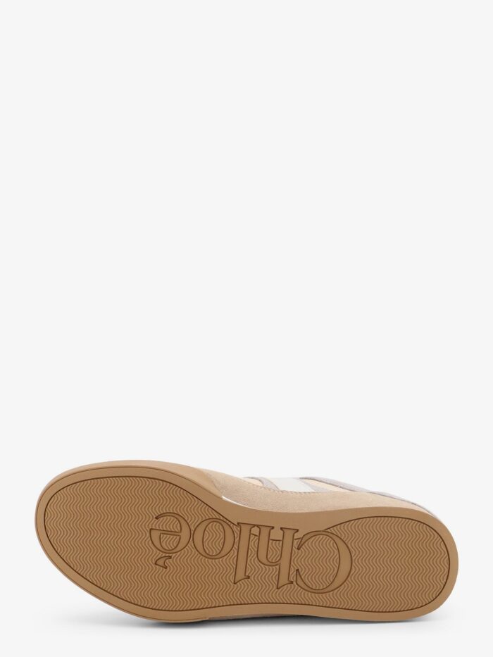 CHLOE' Kick Suede Sneakers With Contrasting Inserts